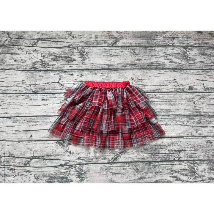 Aier Wholesale - Wholesale Tutu – Child - Baby Girls Christmas Tutu Knee Length Skirts1
