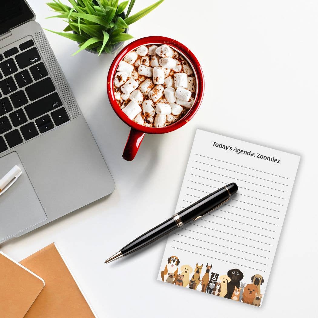 Post-it® Notes Design Series - Wholesale Sticky Notes - Zoomies Dog Lover Post-it® Note - 4x6 Sticky Notes 2