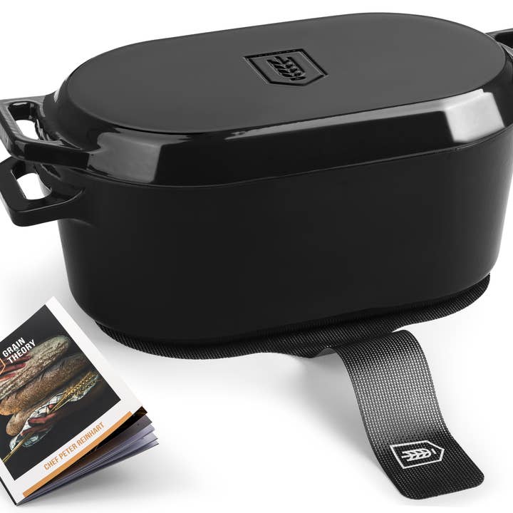 Kook Dutch Oven with Lid, Enameled Cast Iron, 5qt for wholesale by Kook