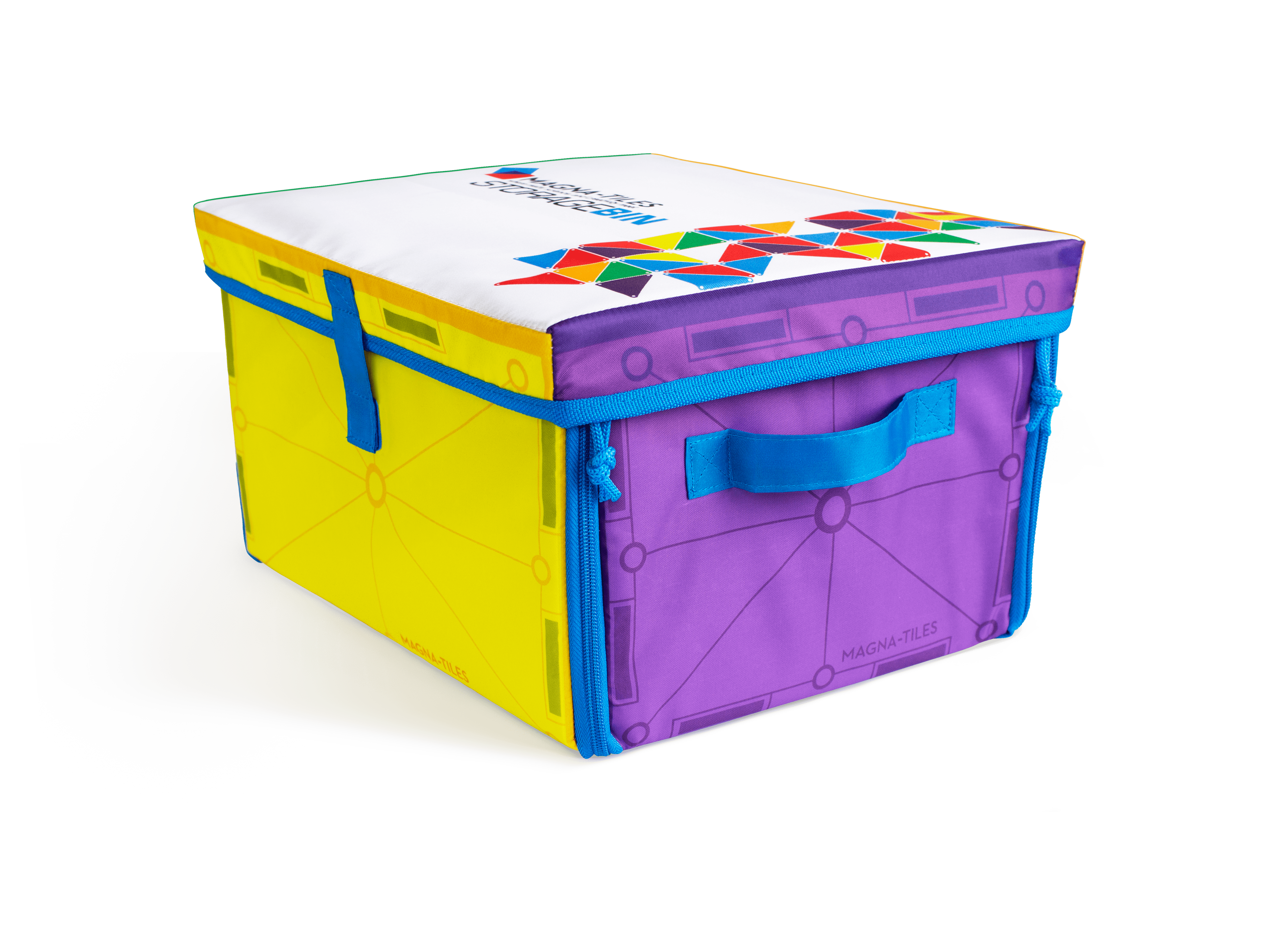 Magna-Tiles - Wholesale Toy Set - Kids - Magna-Tiles Storage Bin & Interactive Play-Mat2