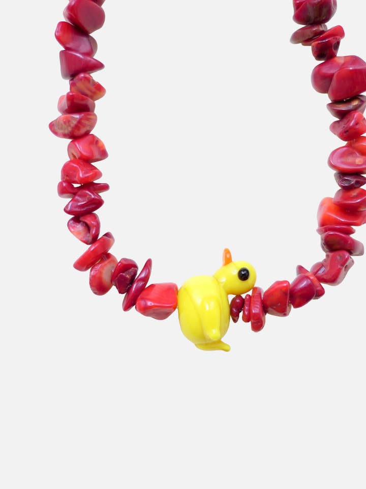 1 And & Røde Koralkugler for engroshandel hos Le Club Olive