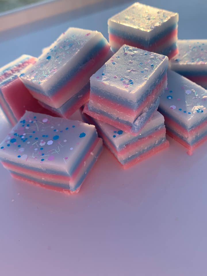 Baby powder chunk bag for wholesale by Looby Lous Home Fragrance