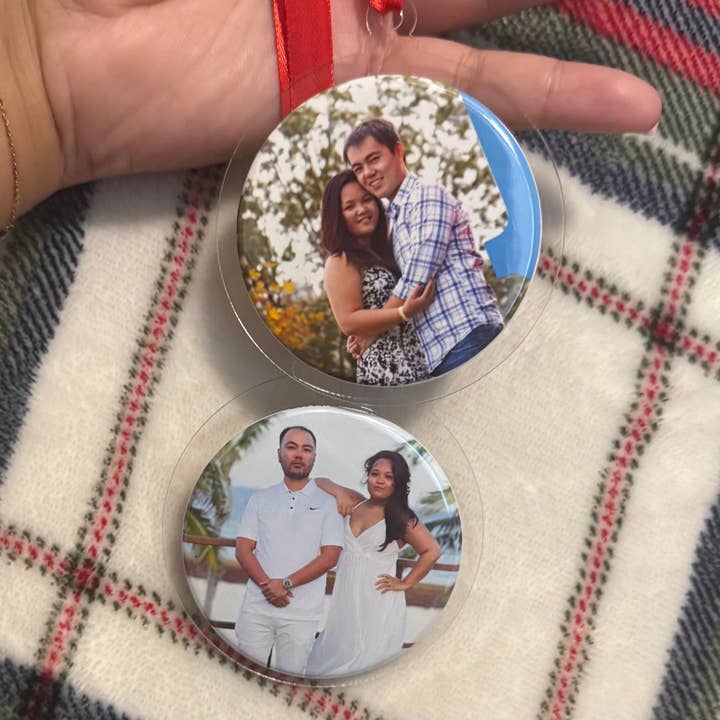 Tieu Magnetic - Wholesale Ornament - Custom Photo Magnet Christmas Tree Ornament Keepsake5