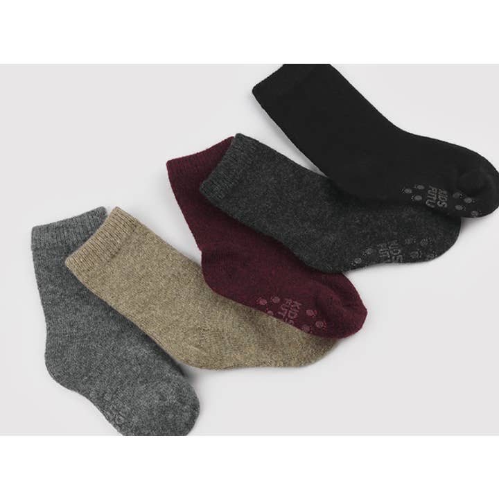 Comfortarians - Wholesale Socks - Kids - Kids Toddlers Wool Socks Boys Girls Winter Socks (set of 5)