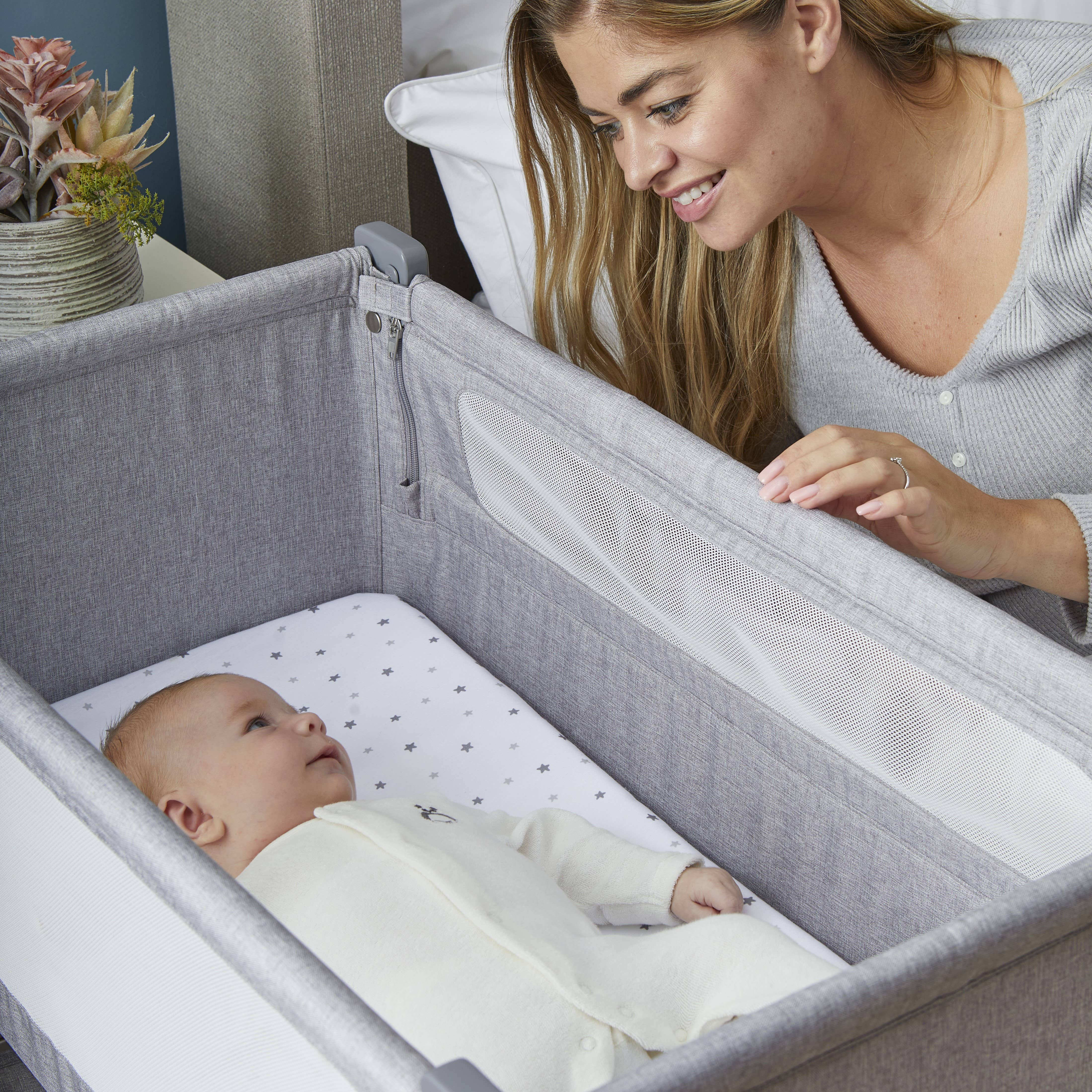 Shnuggle - Vendita all'ingrosso Culla - Neonati - Esclusiva Indie Pacchetto Culla Air Lite e Luce Notturna Moonlight4