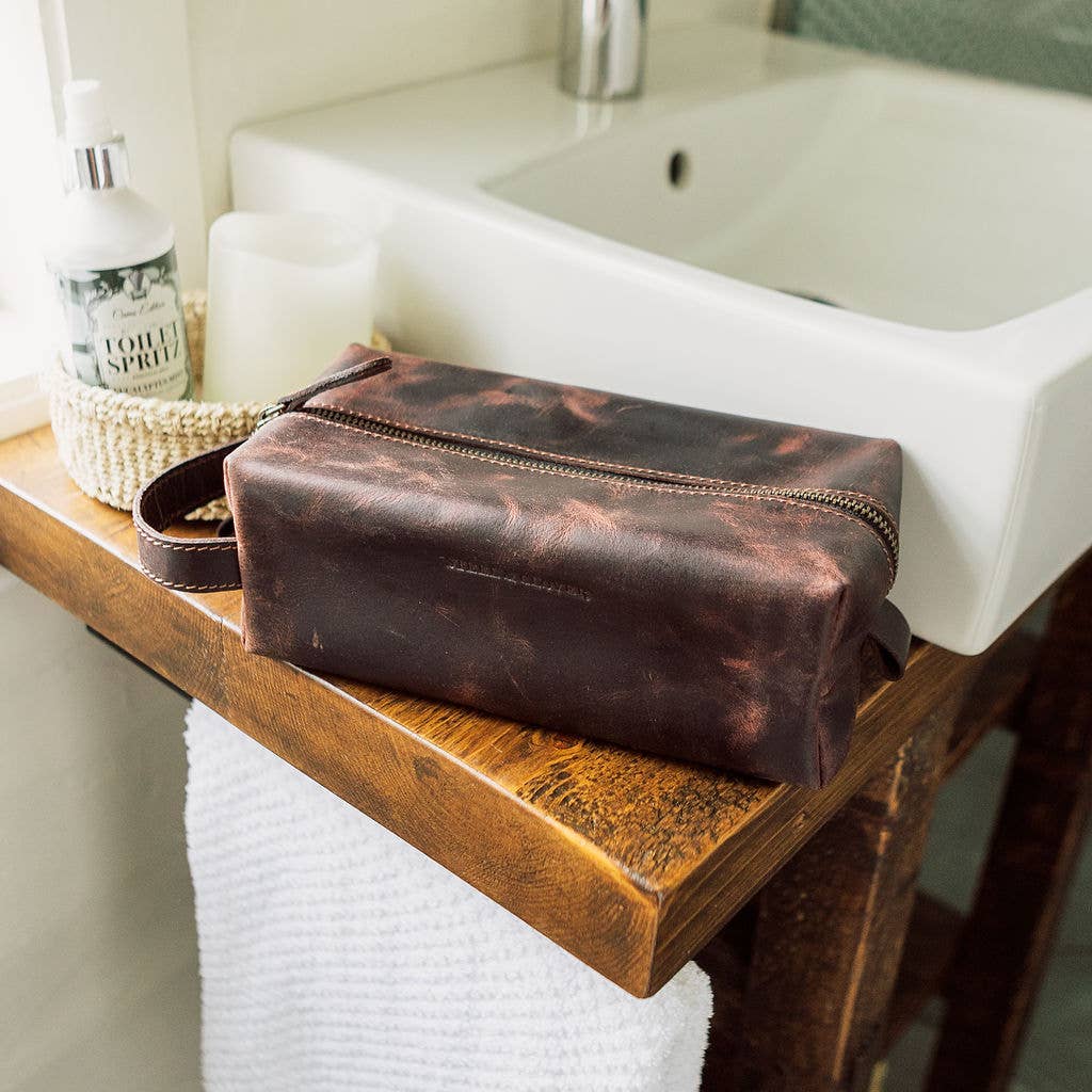 Steel & Clover - Wholesale Toiletry Bag - Men's - Reno Dopp Kit1