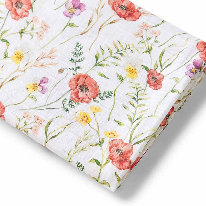 Snuggle Hunny - Wholesale Swaddle - Baby - Meadow Organic Muslin Wrap1