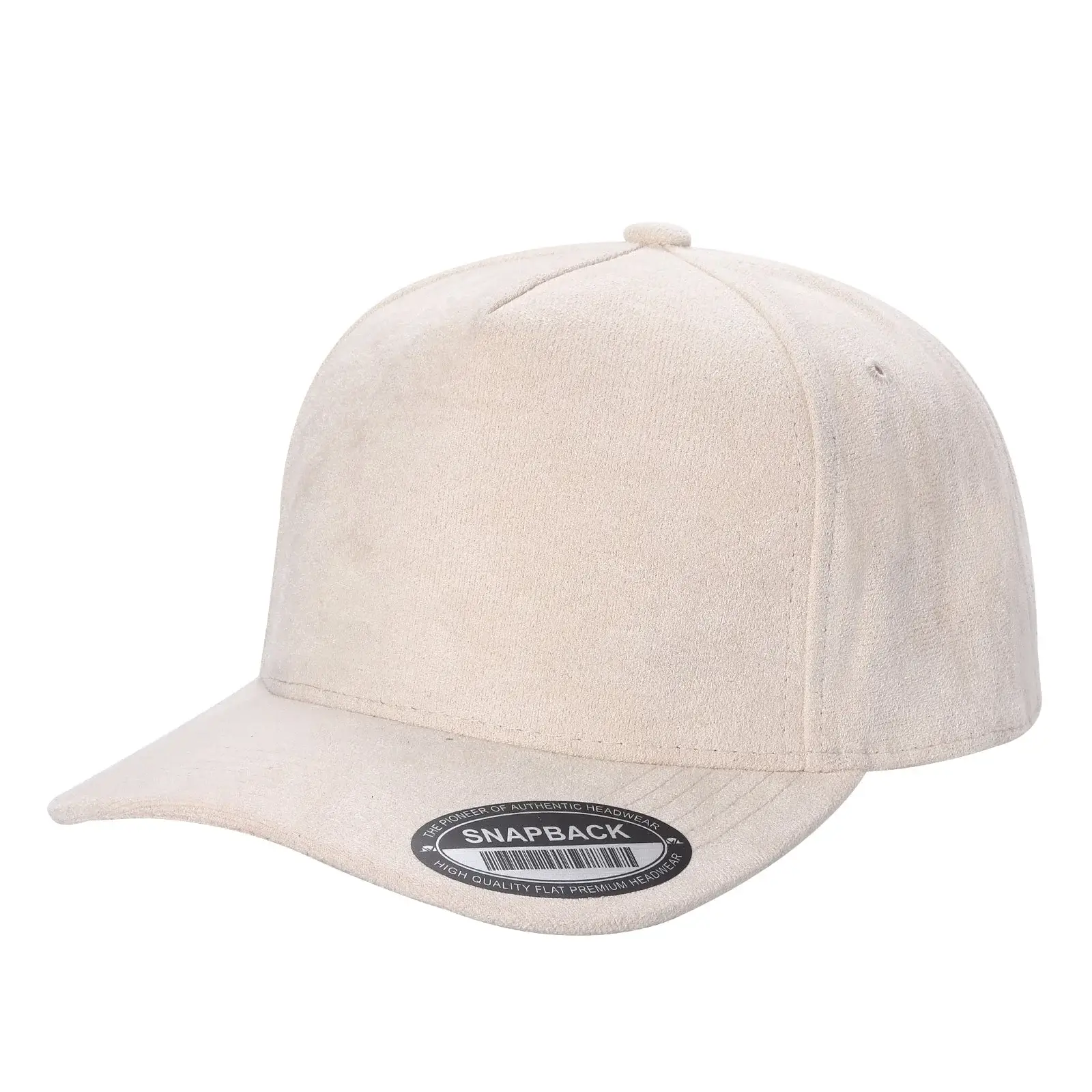 Burzip collection – wholesale Baseballkeps - Unisex – TC2>SUEDE SOLID 5-PANEL KEPSAR8