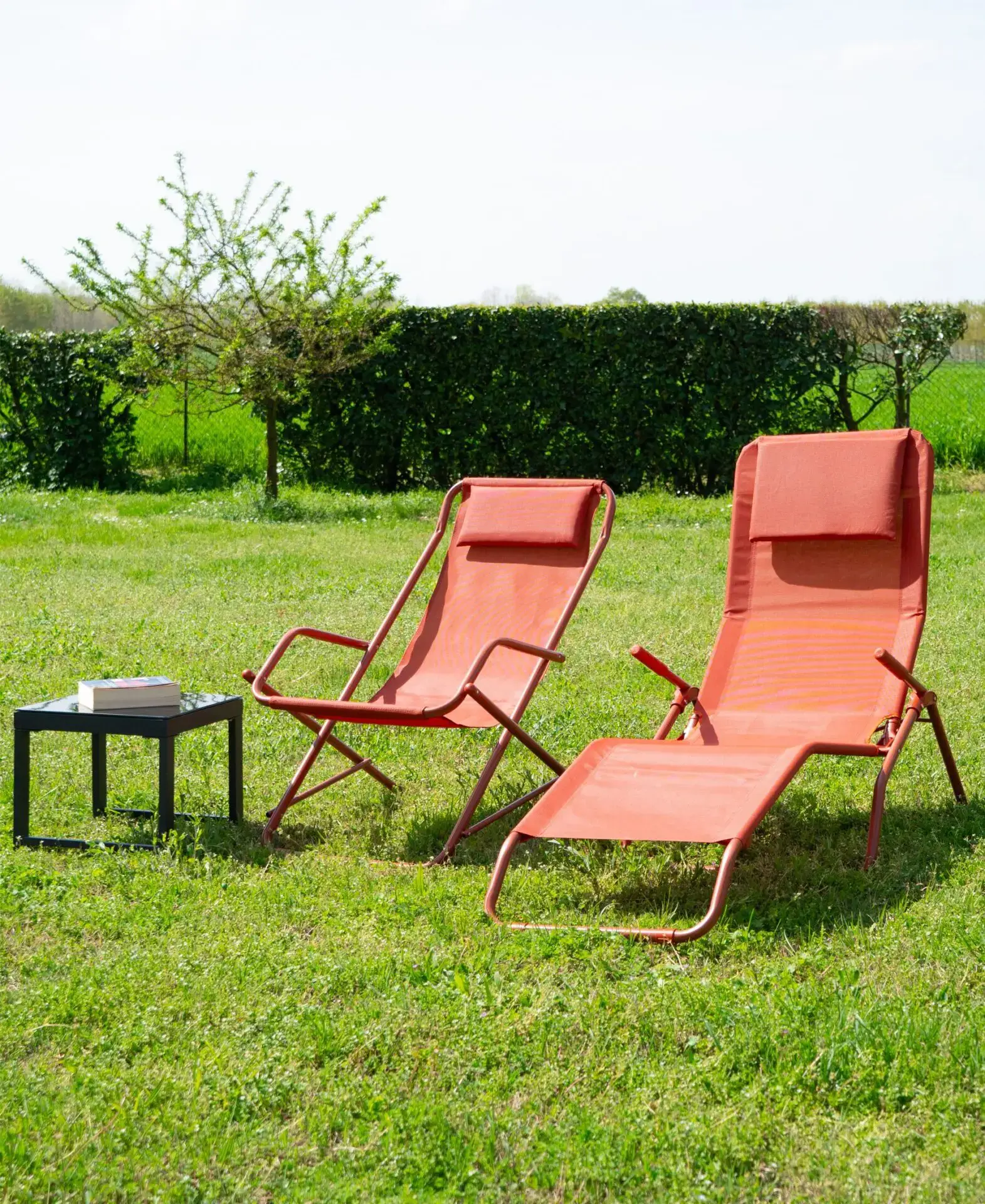 Capra Attilio - Venta al por mayor Sillas de exterior - Silla reclinable y mecedora para jardín, balcón o terraza1