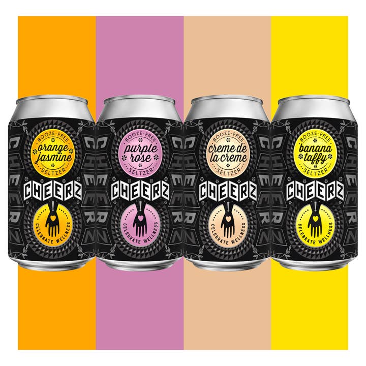 CHEERZ SELTZER VARIÉTÉPAKKET MET 4 SMAKEN voor wholesale door Cheerz