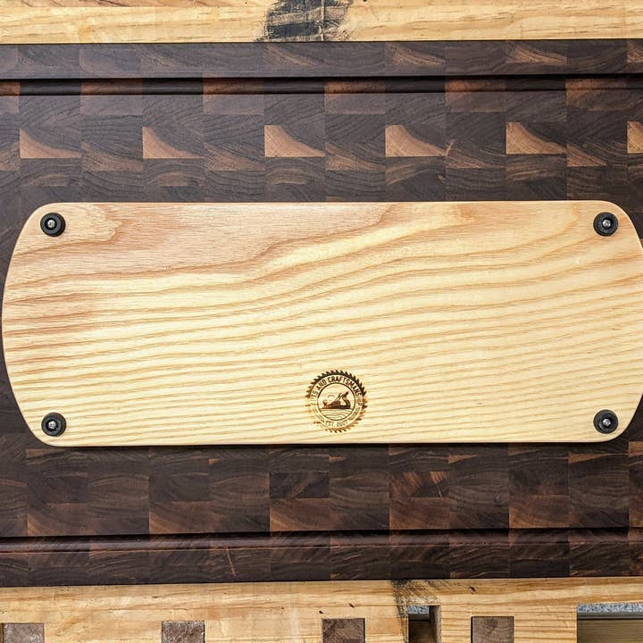 Arts and Craftsmanship - Vendita all'ingrosso Giochi da tavolo - Tavola Mancala realizzata in legno riciclato urbano, pietre incluse, personalizzabile!4