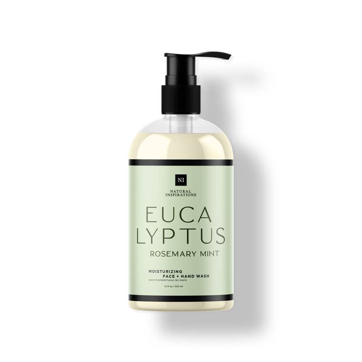 Natural Inspirations - Wholesale Hand Soap/Wash - Eucalyptus Rosemary Mint Hand + Face Wash
