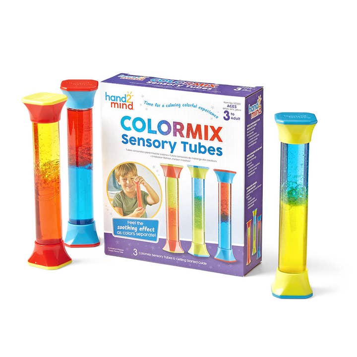 Color Mix Sensory Tubes for wholesale by Learning Resources