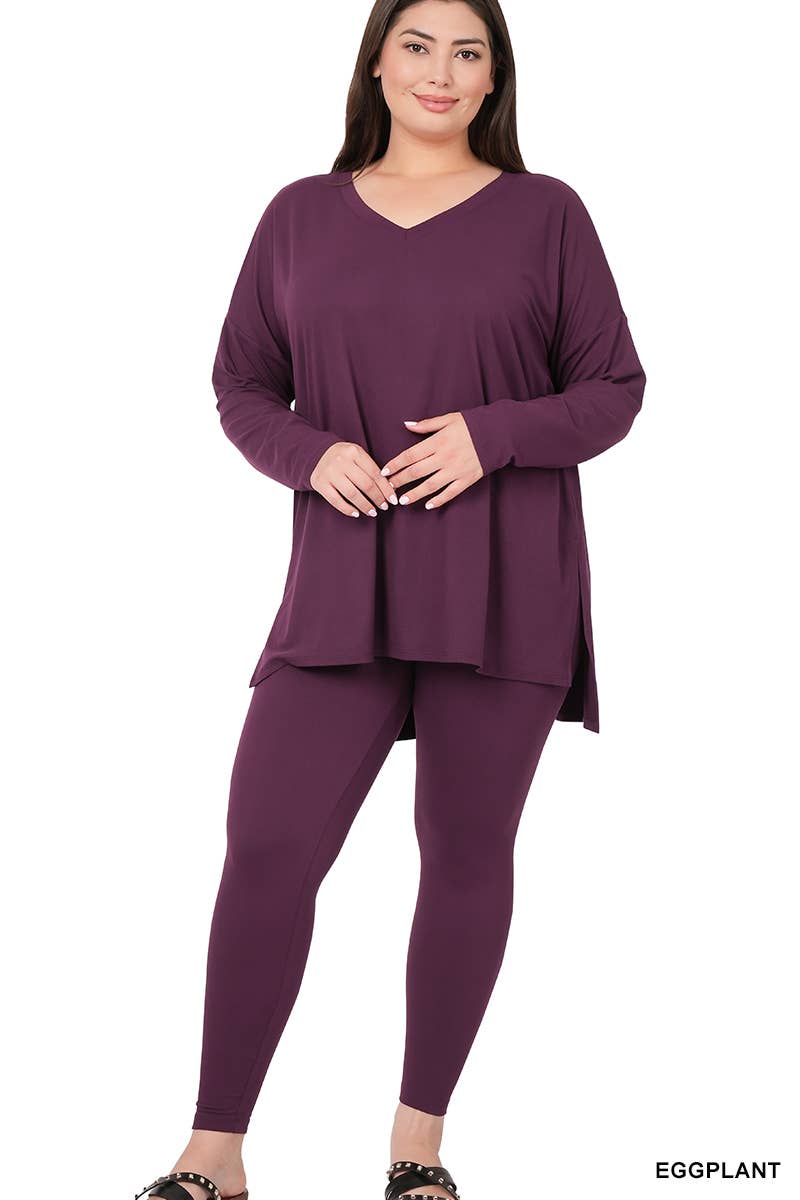 42POPS - Vente Ensemble de vêtements d'intérieur – femme - ".._ Ensemble de détente en microfibre Plus58