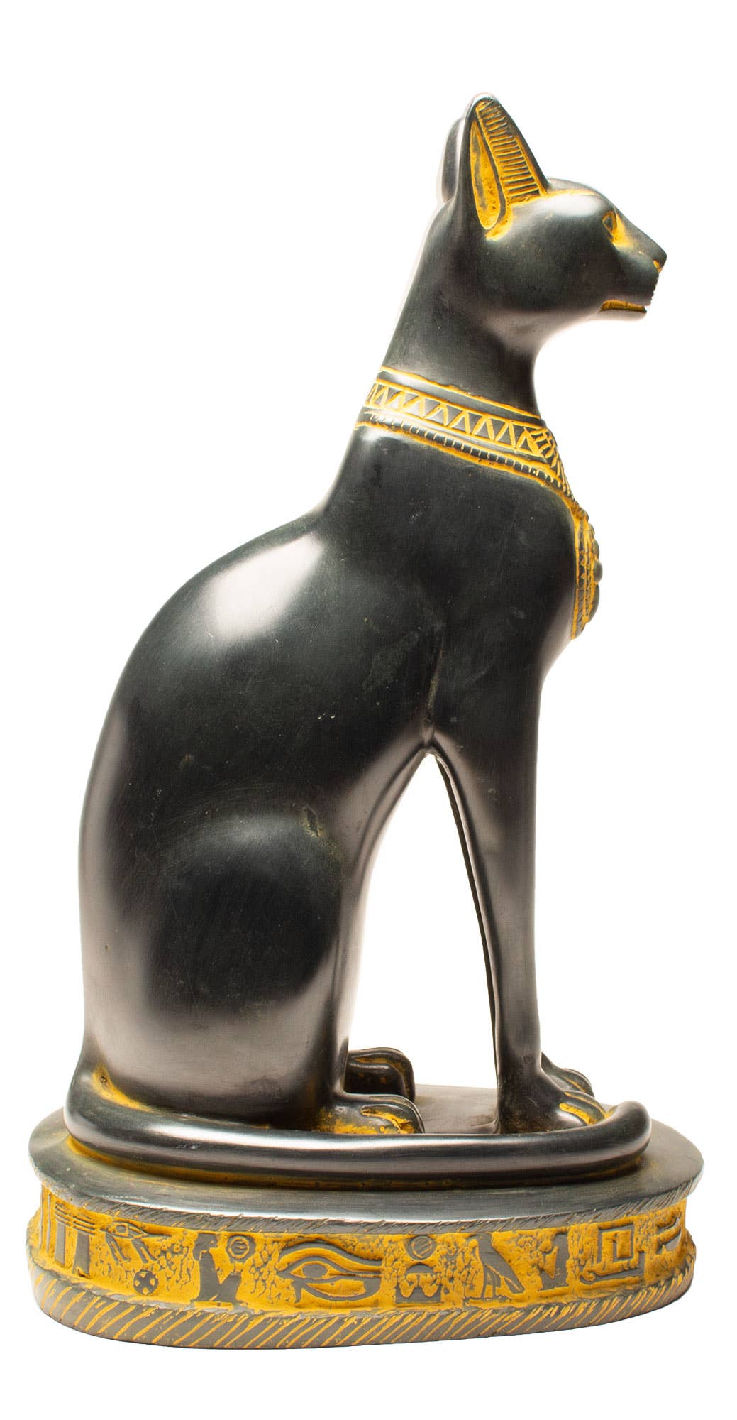 Discoveries, Inc. - Wholesale Decorative Figurine - Bastet Cat Statues - Black & Antique Gold - Egyptian Goddess14
