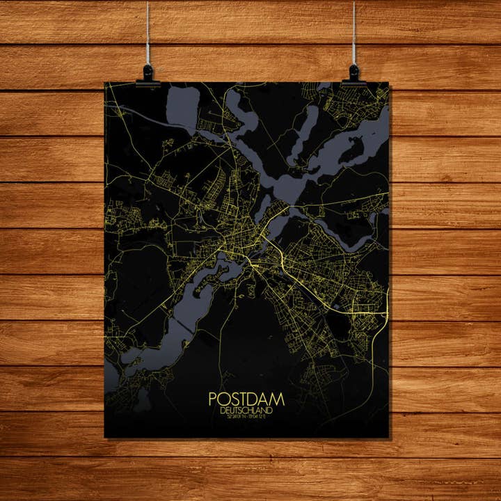 Poster of Potsdam | Germany for wholesale by mapospheres
