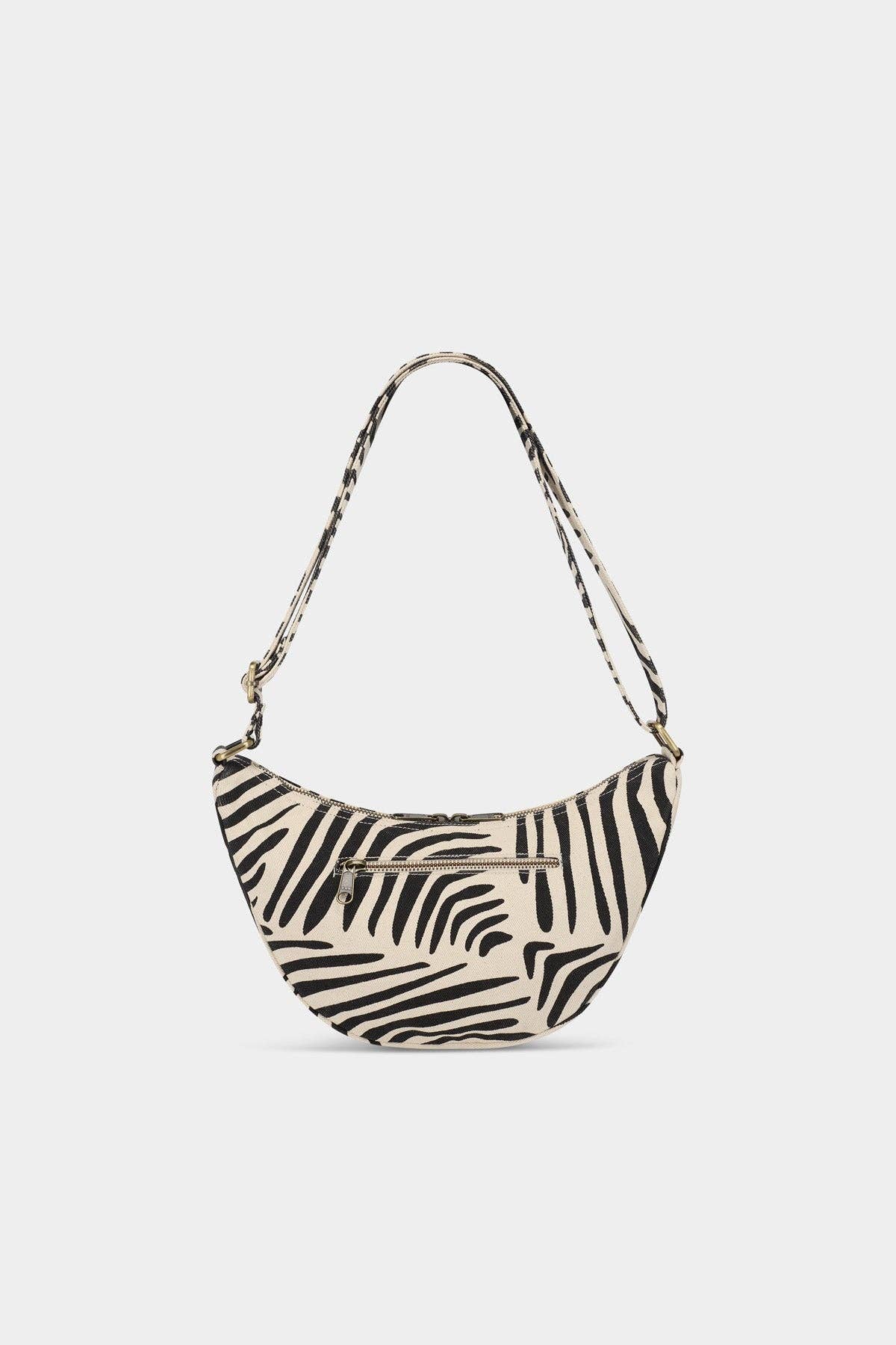 Hindbag - Wholesale Belt Bag - Women's - Andrea Fanny Pack in Cream Zebra5