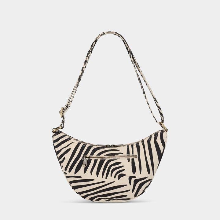Hindbag - Wholesale Belt Bag - Women's - Andrea Fanny Pack in Cream Zebra5