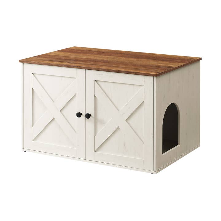 Cat Litter Box Enclosure with Removable Divider 5 for wholesale by Greenwestons