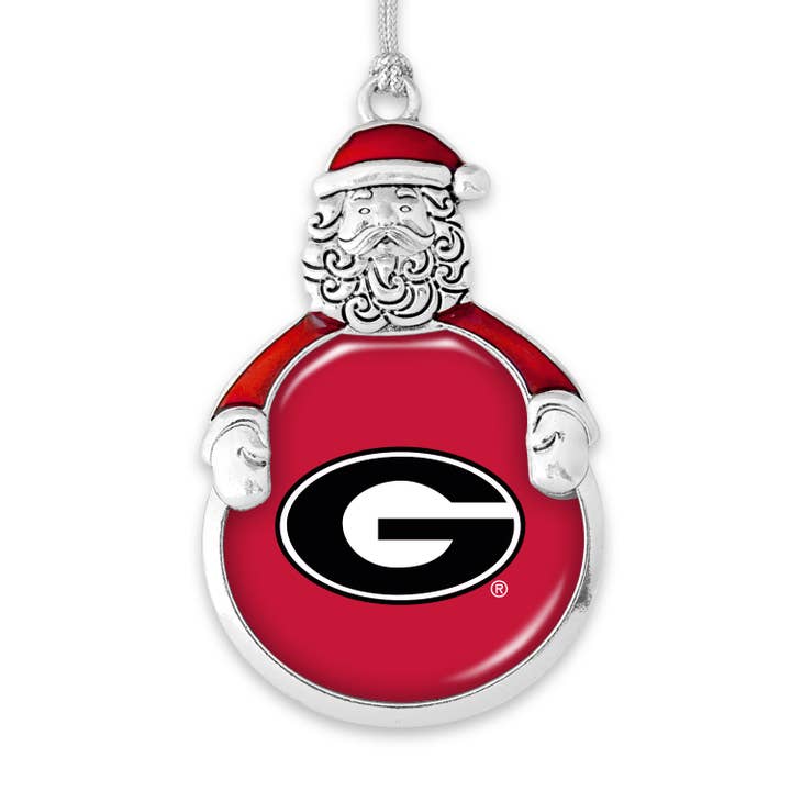 Georgia Bulldogs Santa Clause Ornament for wholesale by From The Heart