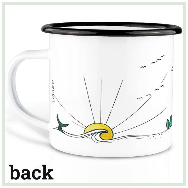 LIGARTI - Wholesale Coffee Mug - Enamel Mug – Camping Life1