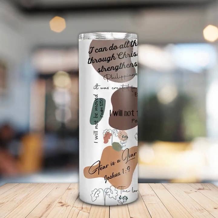 SCRIPTURE TUMBLER for wholesale by Rae Luxe