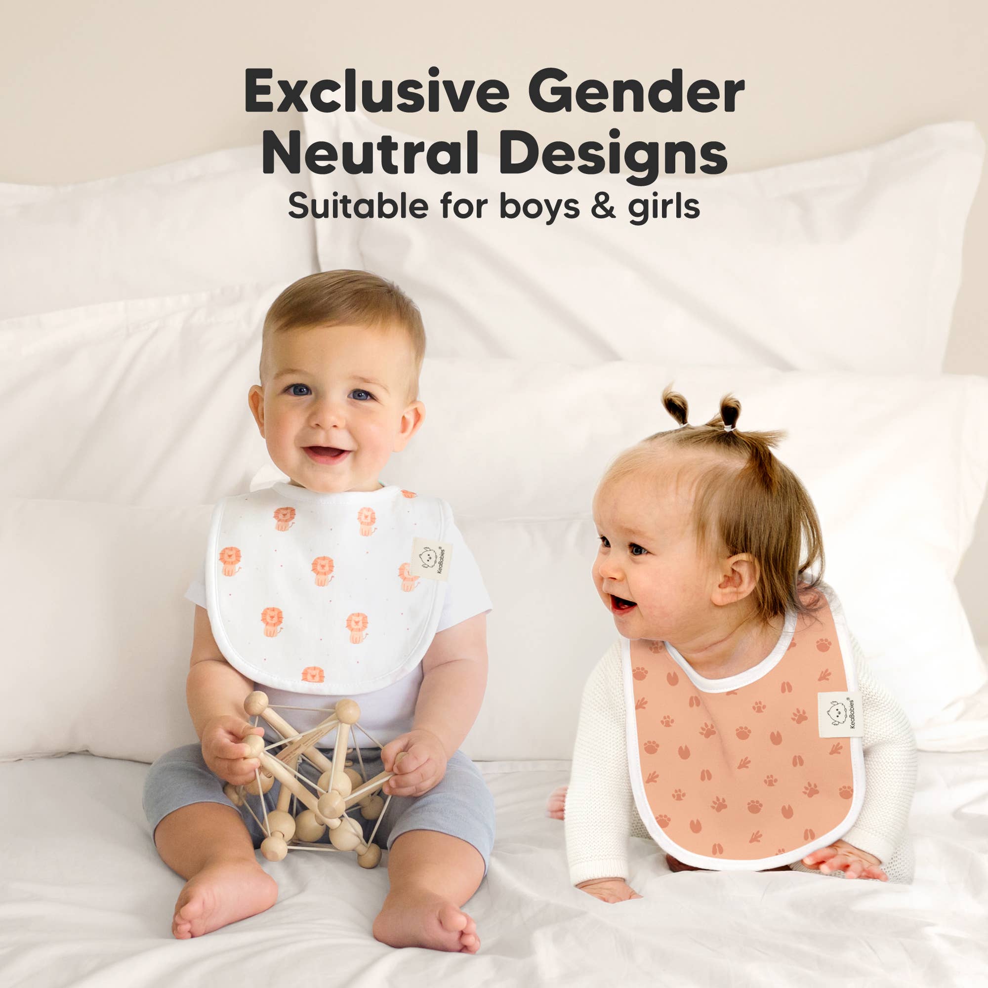 Ørkenen 8-pak Urban Savle hagesmække til begyndervanskeligheder Baby drenge og piger for engroshandel på Faire5