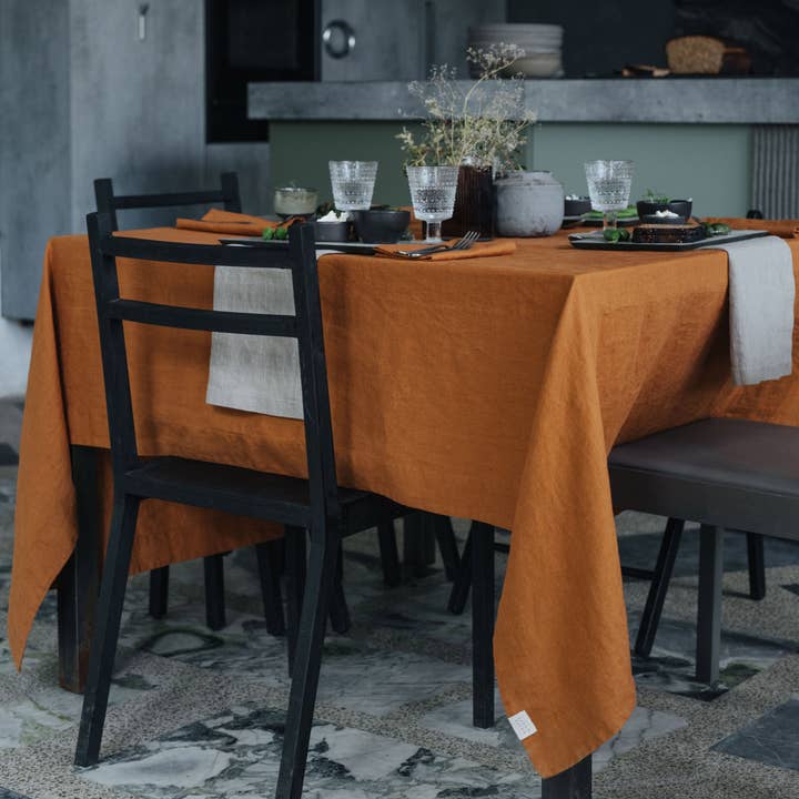 Linen Tales - Wholesale Dinner & Cloth Napkin - Natural Linen Napkins Set of 2
