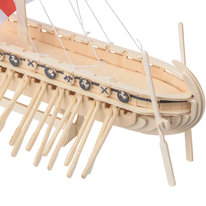 Heebie Jeebies - Wholesale Building set – Child - Fearless Dragon Viking Ship Building Kit2