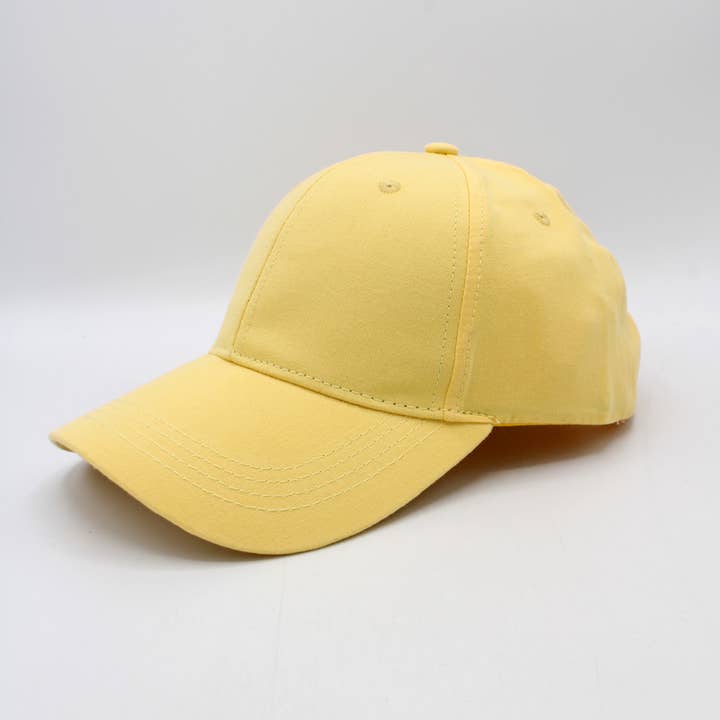 Hologramme Paris - Wholesale Baseball Cap - Unisex - Classic plain cap with silver metal buckle5