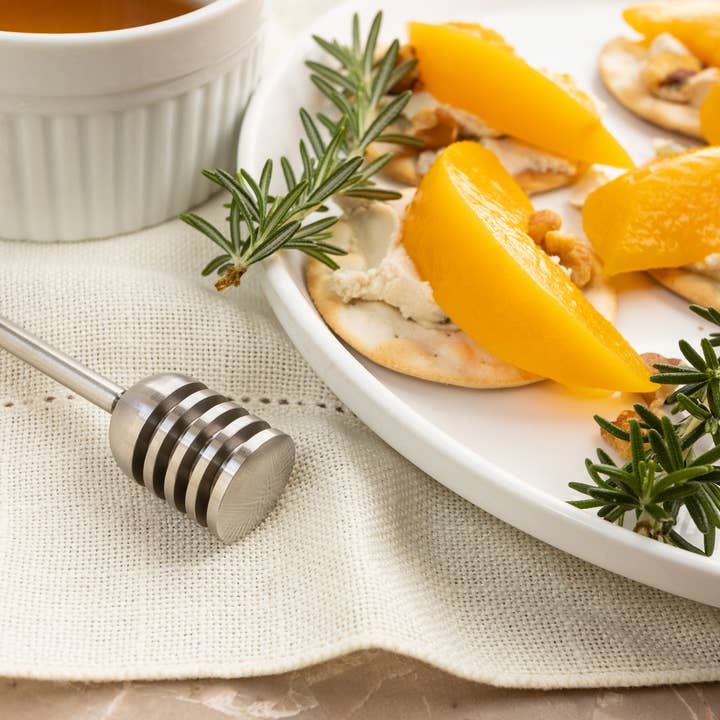 Fox Run Brands - Wholesale Honey Dipper - Fox Run Stainless Steel Honey Dipper, 6.5"