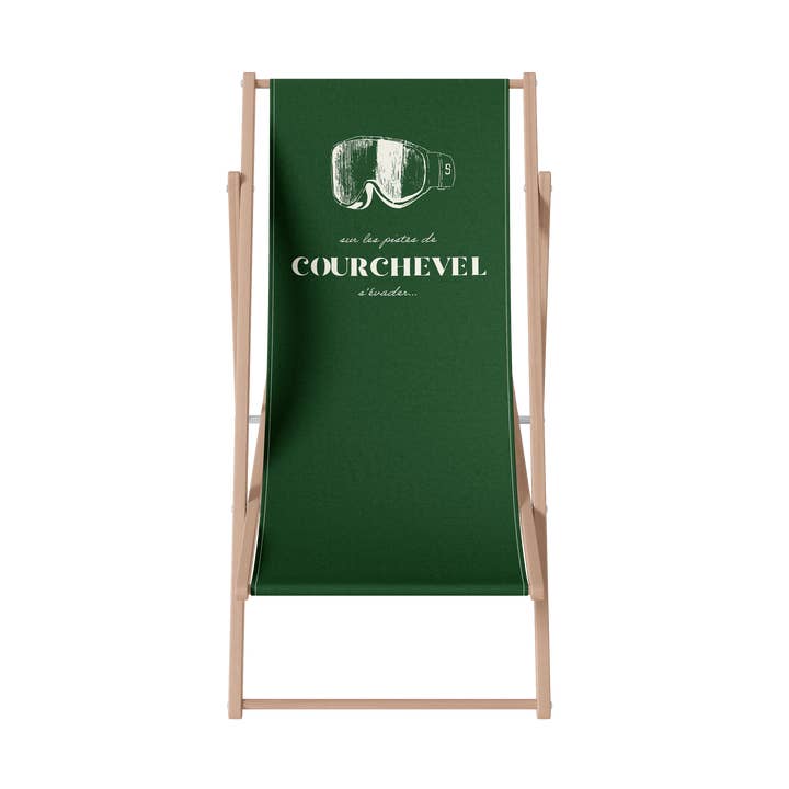 Anpassningsbar utomhusstol med trästomme för wholesale av Coast and Valley