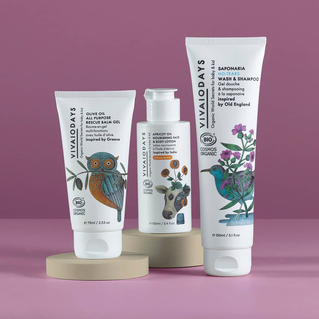 VIVAIODAYS - Wholesale Bath & Body Set - Baby - Baby's Body & Hair Care Set 1