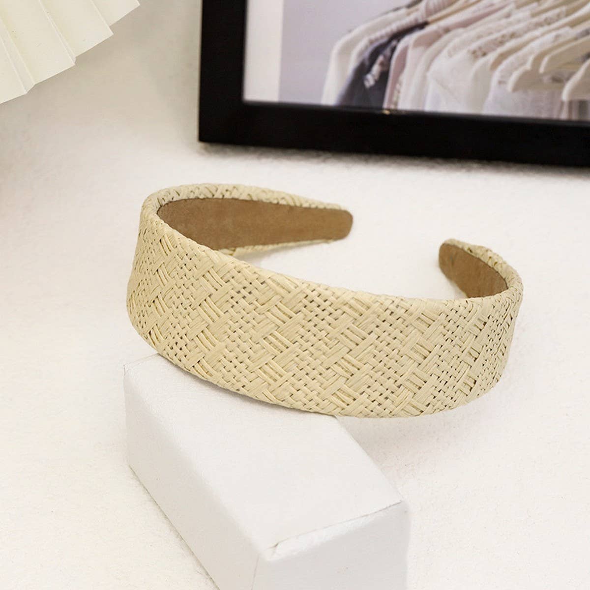 ACCITY - Wholesale Fashion Headband - Women's - 2024 FASHION RAFFIA TEMPERAMENT HEADBANDS_CWAHA11644