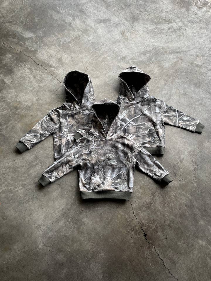 Lucky Link - Wholesale Hoodie - Kids - Toddler Leaf Camo Hoodie
