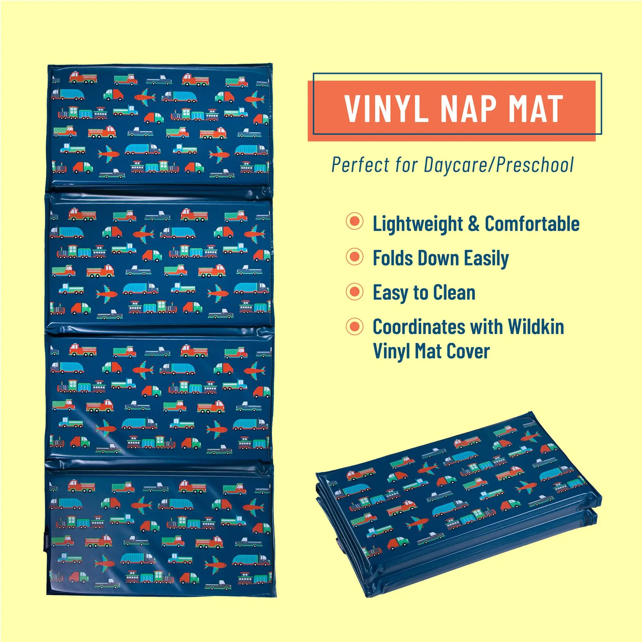 Wildkin - Wholesale Mat - Kinderen en baby - Transport Vinyl Restmat6