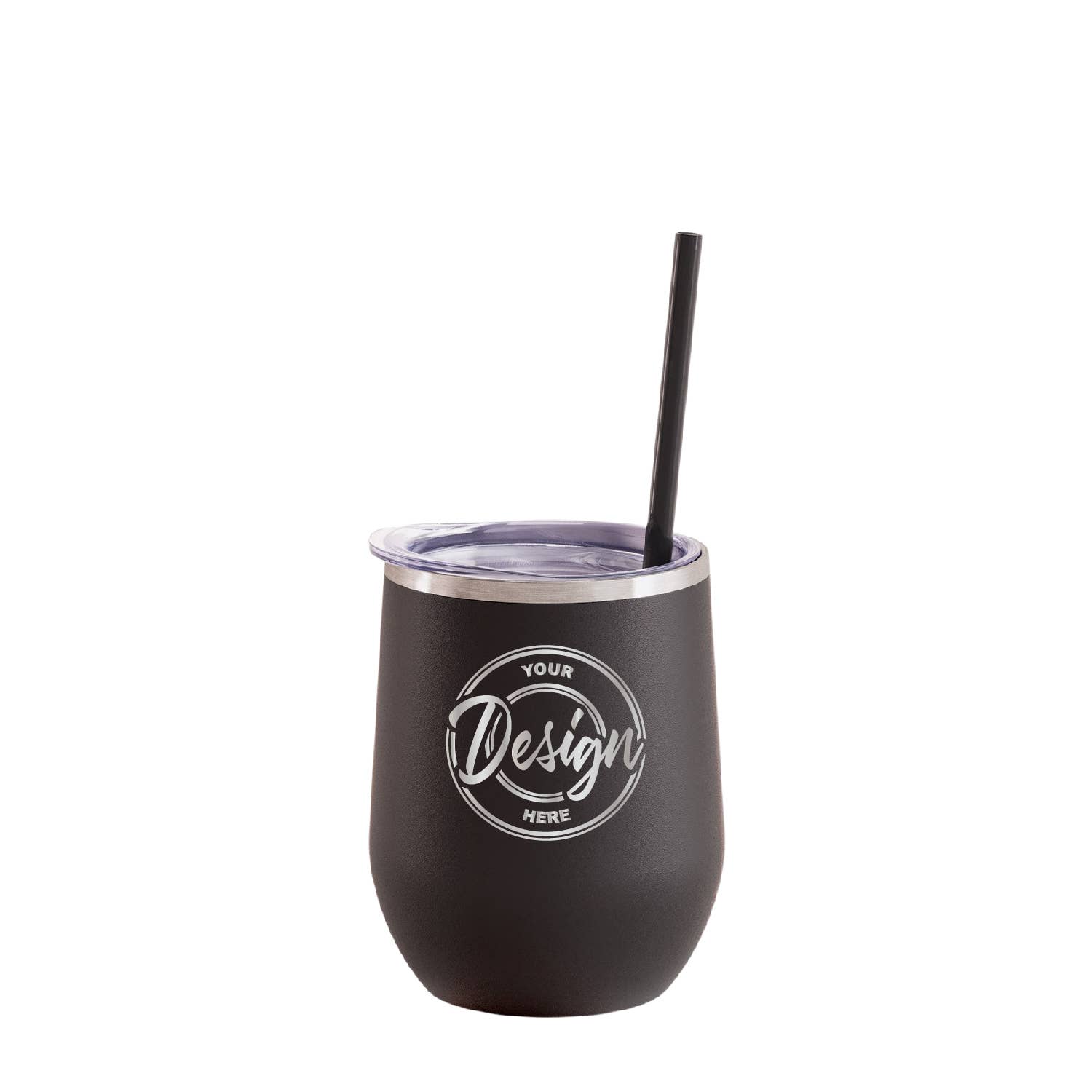 Vismark - Vente Gourde/bouteille isotherme - Gobelet à vin de 12 oz | Logo ou design gravé personnalisé0