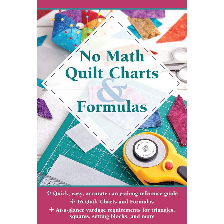 Fox Chapel Publishing - Wholesale Crafts, Hobbies & DIY - No Math Quilt Charts & Formulas