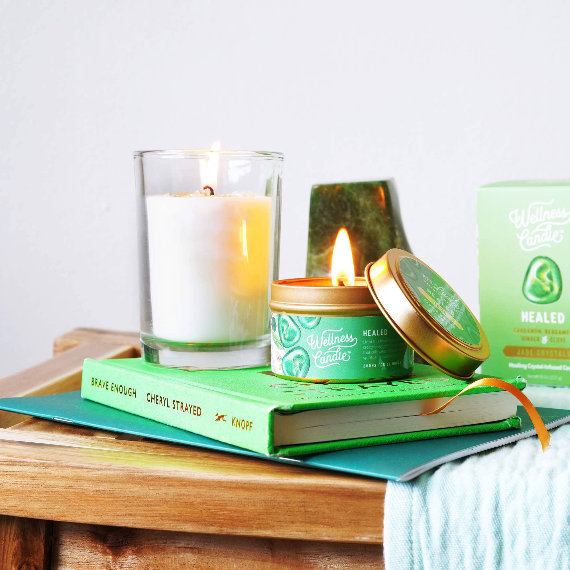 Bee Lucia Wellness Co. - Wholesale Travel Candles - Healed Wellness Candle® - 4oz Travel Tin3