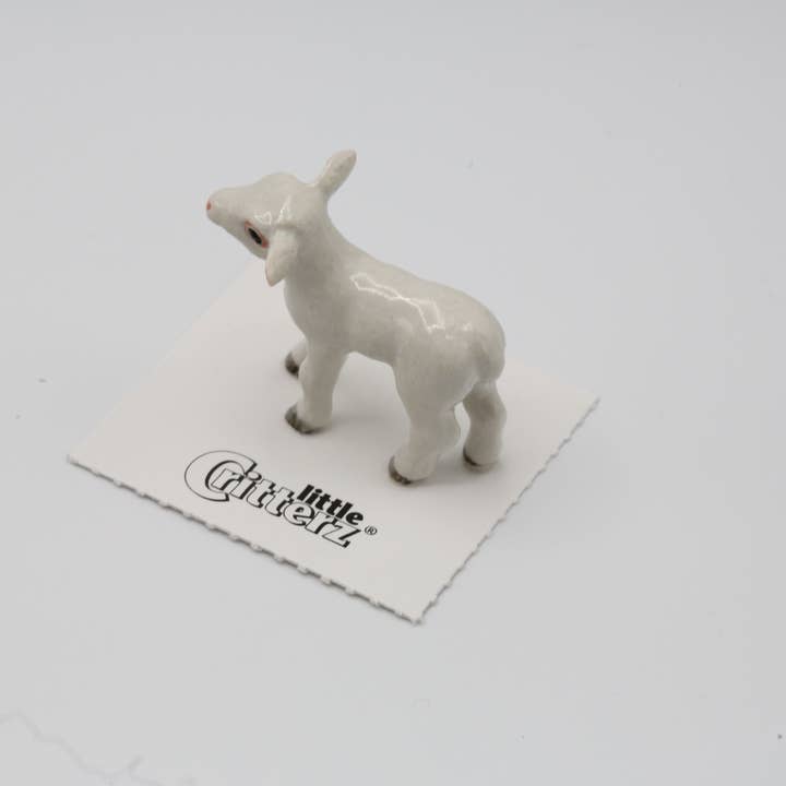 Little Critterz - Wholesale Decorative Figurine - Barley Lamb Porcelain Miniature1