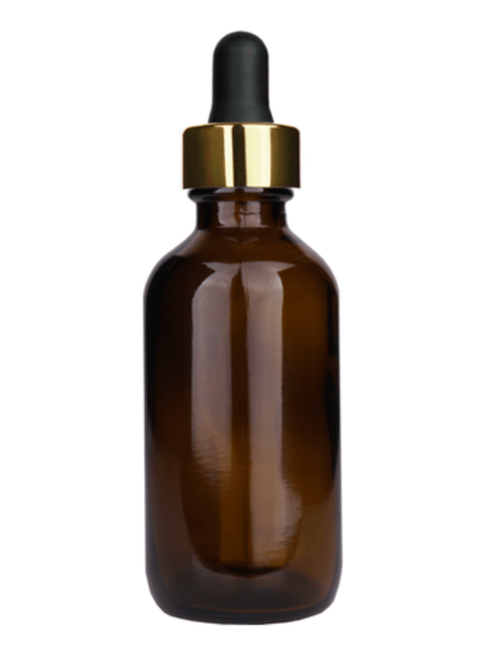 Best Bottles - Vente Supports pour huile essentielle - Bouteille ronde ambrée Boston - 60 ml (plusieurs couleurs de compte-gouttes)4