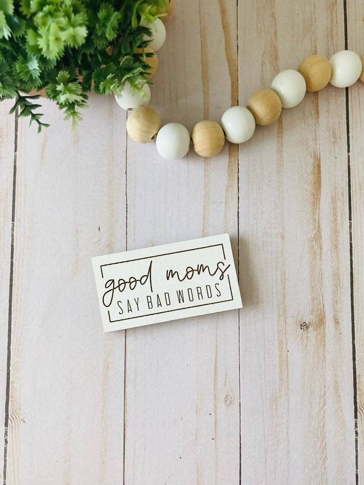Good Moms Say Bad Words Magnet, Fridge Magnet, Funny Magnet, Cute Fridge Magnet, Mom Gift Magnet, Funny Babyshower Gift, Funny New Mom Gift for wholesale by Alluring Vinyl
