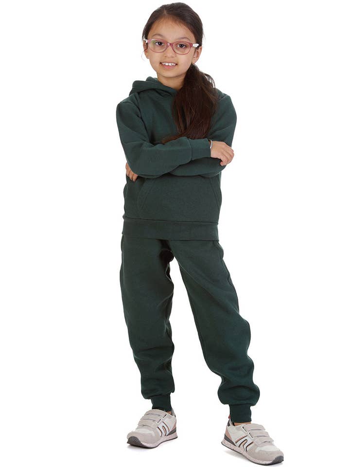 Sweat à capuche Trendy Toggs pour enfant Vert bouteille pour la vente par Trendy Toggs