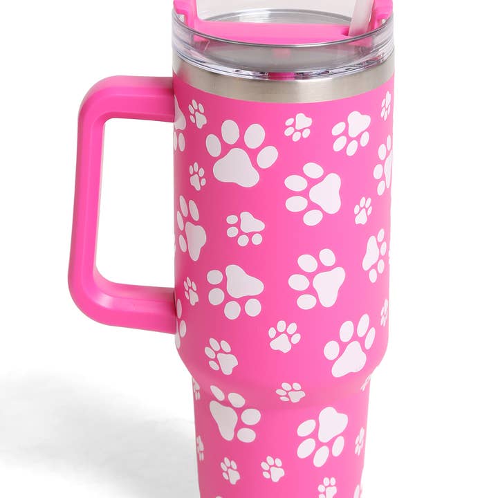 TUM803_ROSA TASSTRYCK VÄGGMONTERAD ROSTFRI TUMLARE ( för wholesale av Jasper Trading LLC