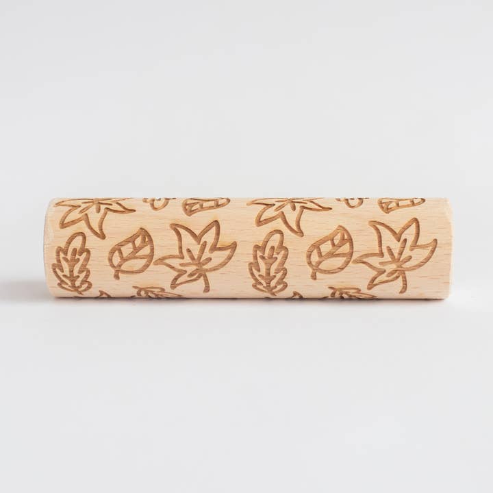 Wooden roller - Leaves for wholesale by Studio de Rijk