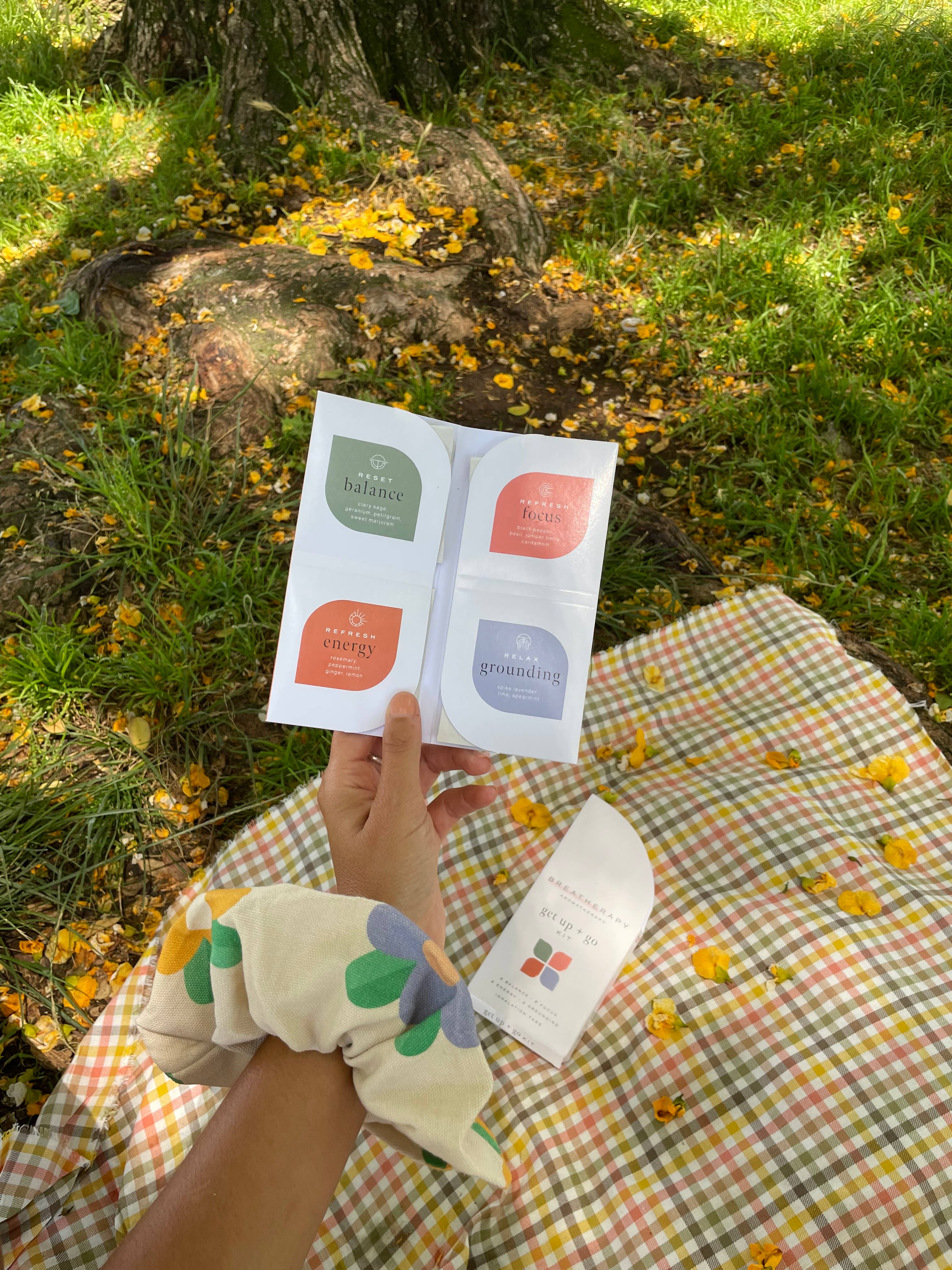 Breatherapy - Wholesale Aromatherapy Inhaler - GET UP + GO KIT — Energizing Aromatherapy Patch Set (8 ct.)11