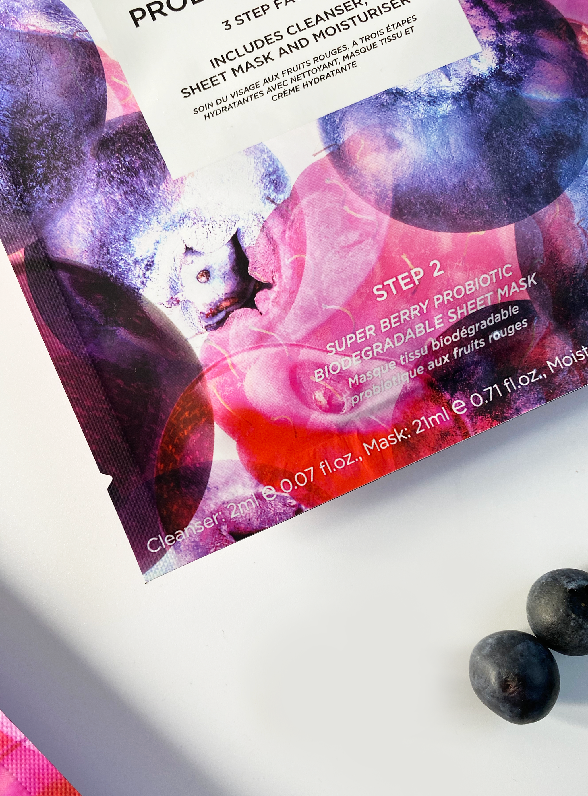 Vitamasques US - Wholesale Skincare Face Mask - Super Berry Probiotic Repair Facial 🫐4