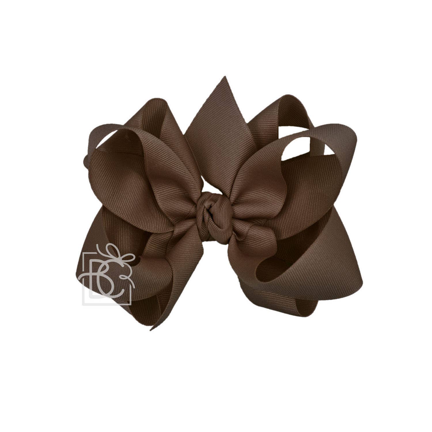 Beyond Creations, LLC - Wholesale Hair bow – Kids - MULTI-LOOP GROSGRAIN BOW ON CLIP163