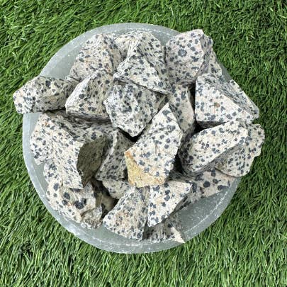 CaNatureLover - Wholesale Spiritual Stone/Crystal - Dalmatian Jasper RAW, 0.75"-1.25", RAW Dalmatian Jasper2