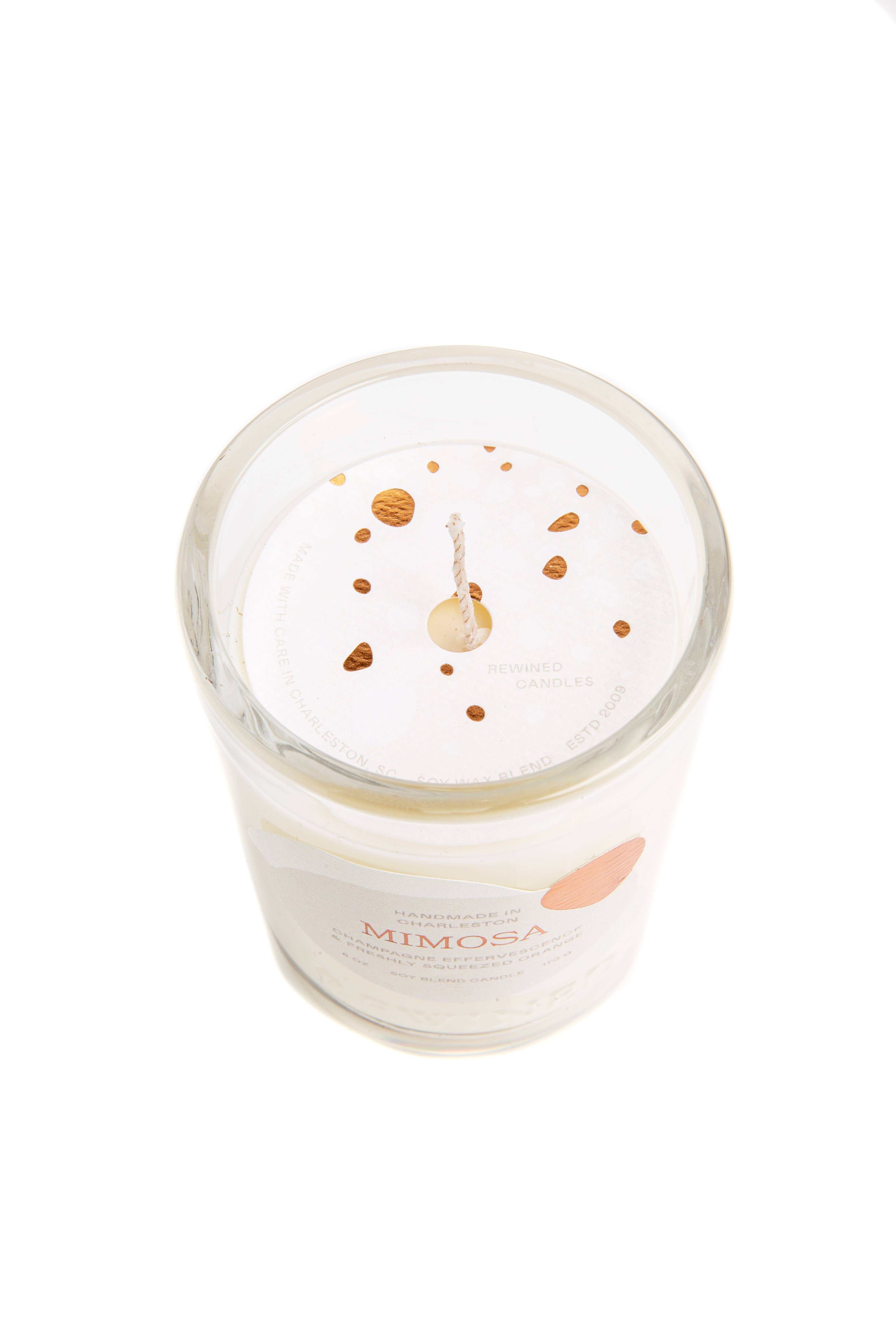 Rewined - Vente Bougie en bocal - Bougie Rewined Mimosa 6 oz4